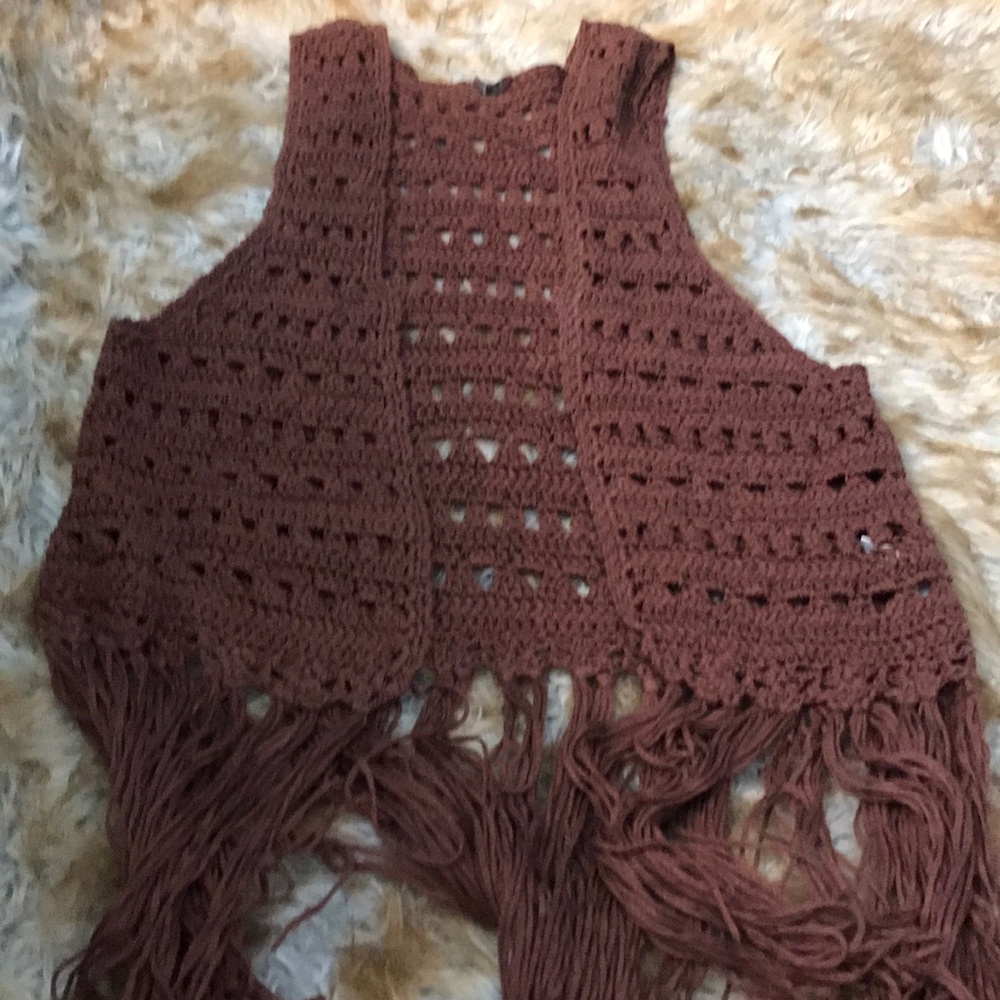 Crochet vest